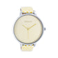 OOZOO Timepieces XXL Ladies White Leather Strap C7905