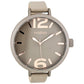 OOZOO Timepieces XXL Ladies Beige Leather Strap C8021