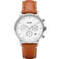 CLUSE Aravis Brown Leather Chronograph CW0101502003