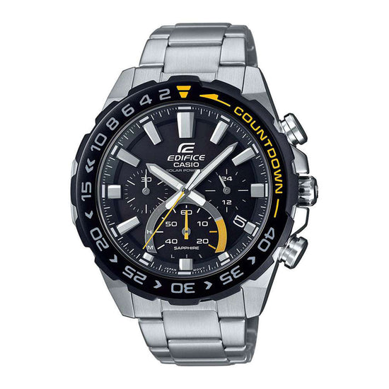 CASIO Edifice Solar Stainless Steel Chronograph EFS-S550DB-1AVUEF