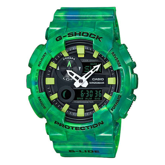 CASIO G-Shock Green Rubber Strap GAX-100MB-3AER