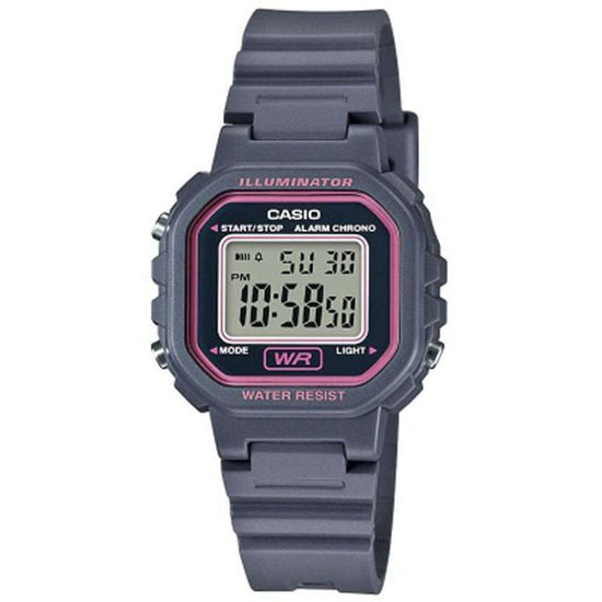 CASIO Sport Grey Rubber Stap LA-20WH-8AEF