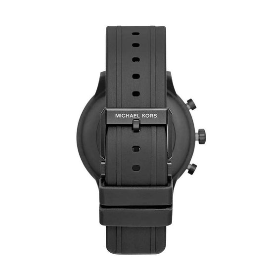 MICHAEL KORS Access MKGO Touchscreen Smartwatch Black Leather Strap MKT5072