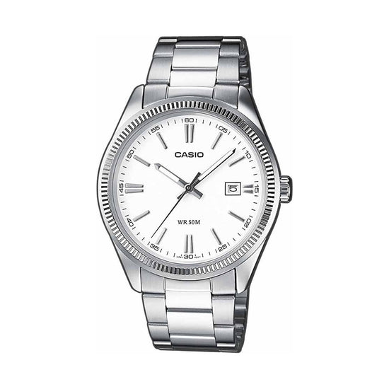 CASIO Collection Stainless Steel Bracelet White Dial