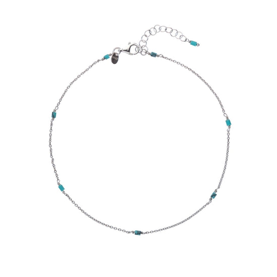 TURQUOISE ANKLET