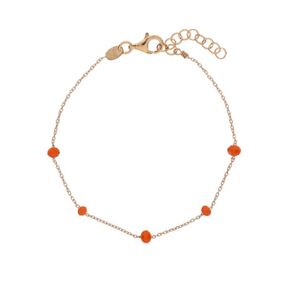 CRYSTAL BEAD ANKLET